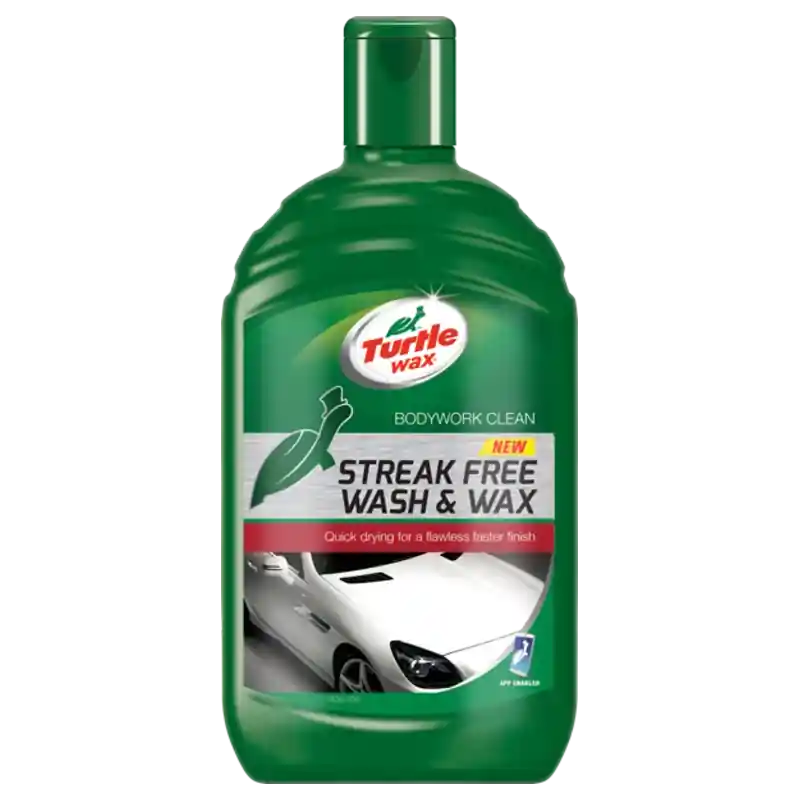 Turtle Wax® STREAK FREE - autošampon s voskem 500ml Výprodej