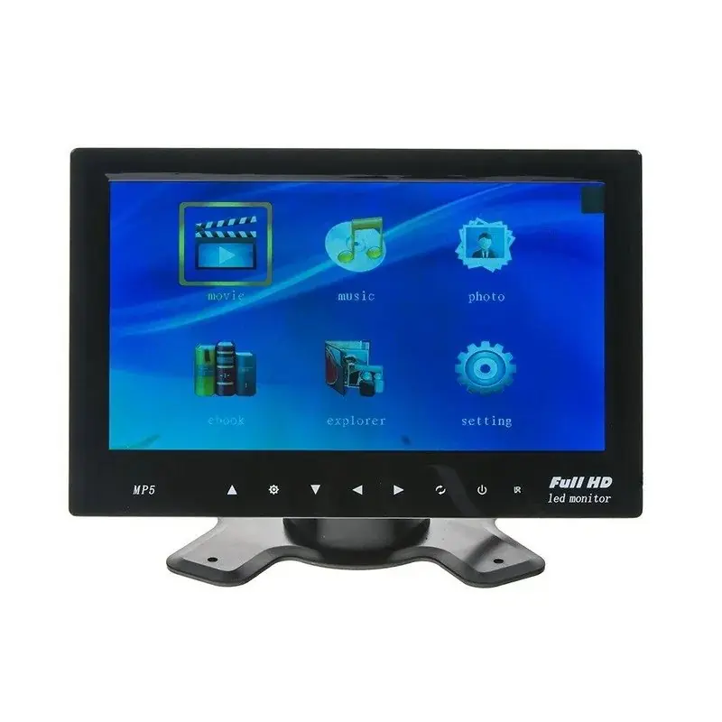 Top Prodej LCD monitor 7' na palubní desku s microSD/USB/FM modulátor/Bluetooth