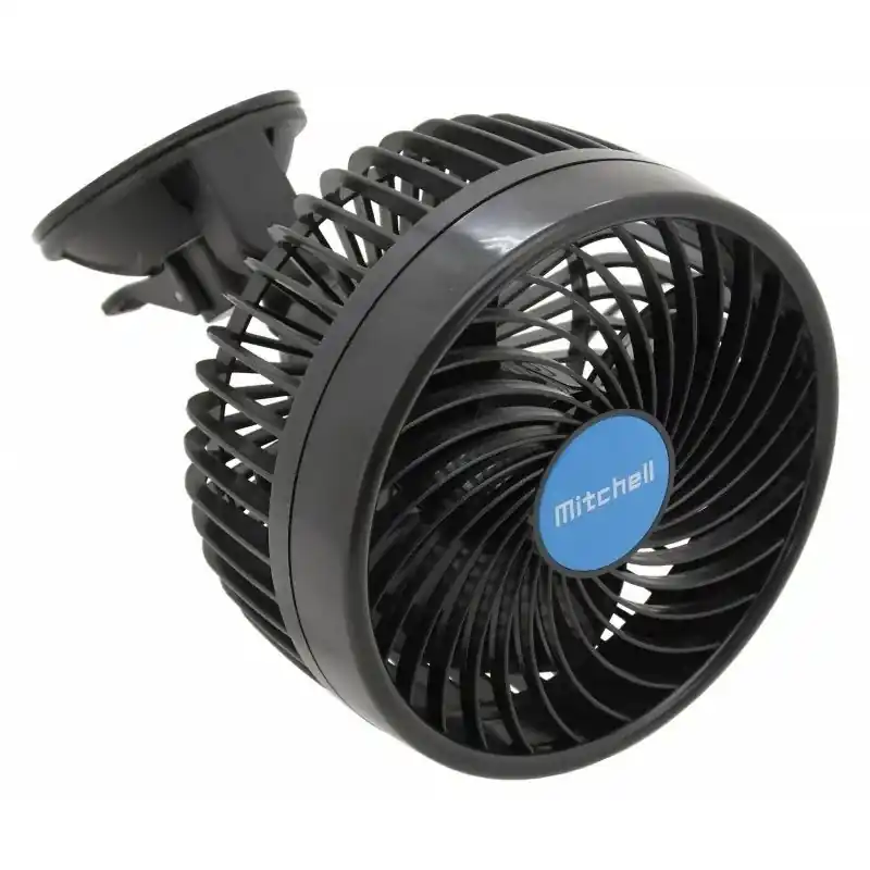 Výprodej Ventilátor MITCHELL 150mm 12V na přísavku