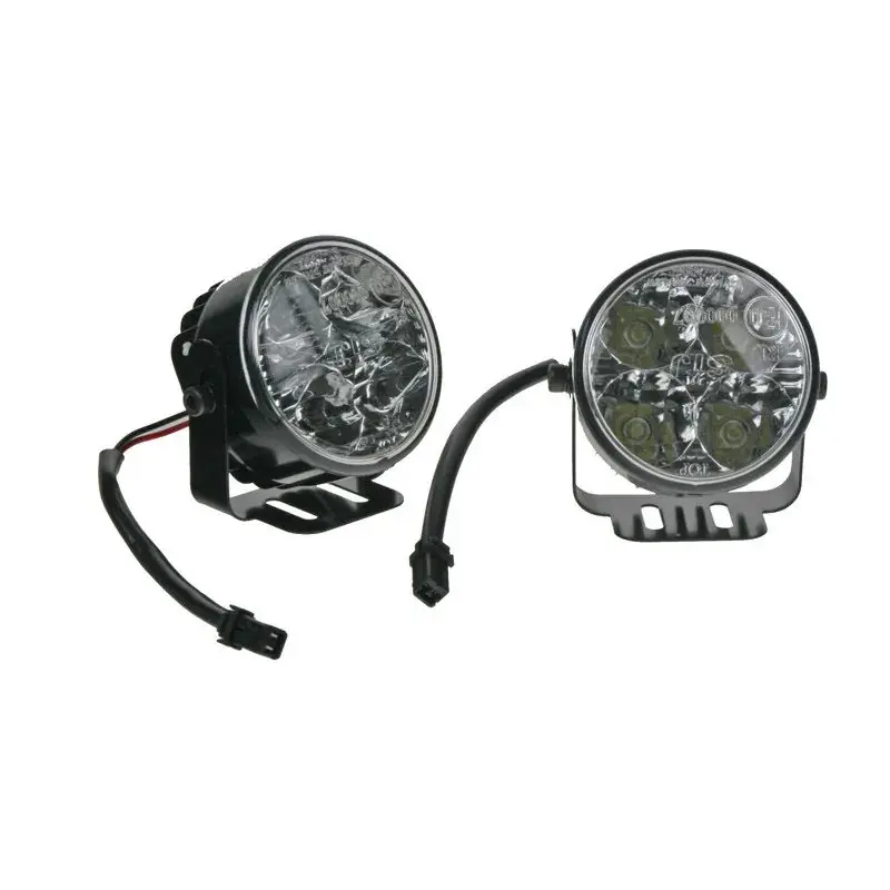 Bezpečná Platba LED světla pro denní svícení, kulatá 70mm, ECE