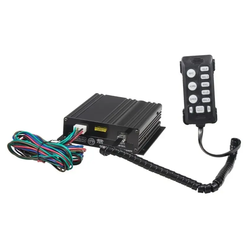 Výprodej Profesionální výstražný systém s mikrofonem 100W