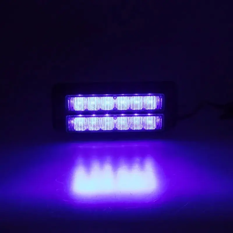 Zlevněný PREDATOR dual 12x1W LED, 12-24V, modrý, ECE R10