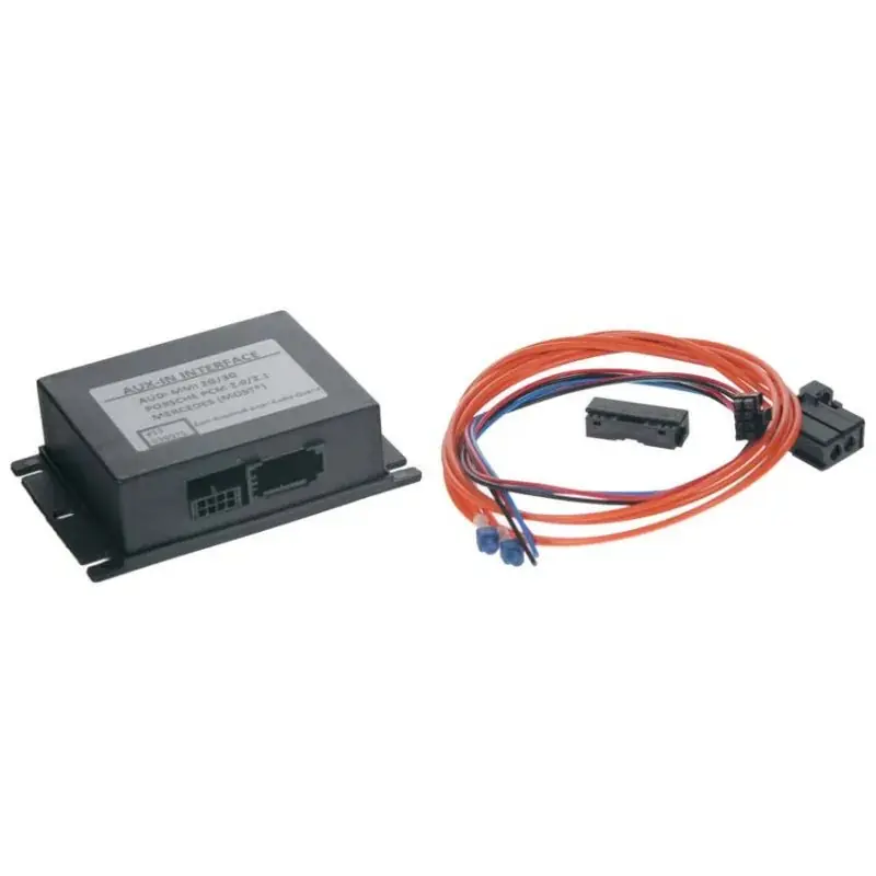 AUX vstup pro OEM syst. Audi 3G, BMW, Mercedes a Porsche s Most konektorem Novinka