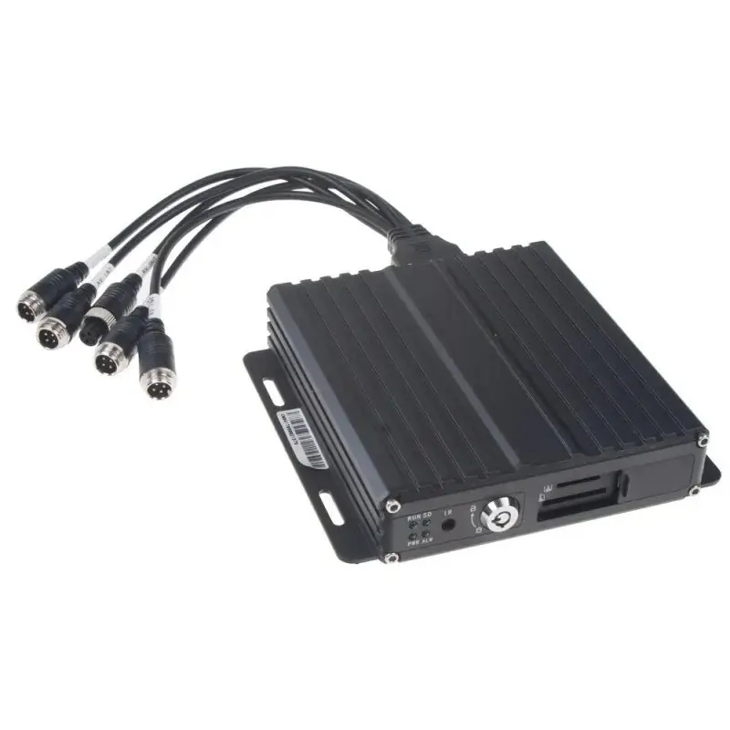 Černá skříňka pro záznam obrazu ze 4 kamer, 1x slot SD Tovární Cena