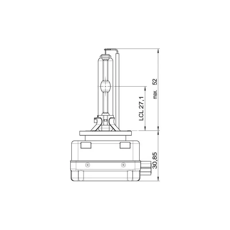 Vysoce Kvalitní OSRAM 12V D1S 35W xenarc ORIGINAL (1ks)