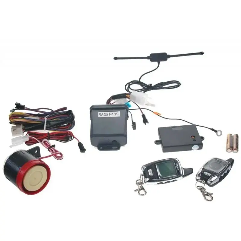 SPY 2-WAY motoalarm, 2 x LCD ovladač, CE Autentický
