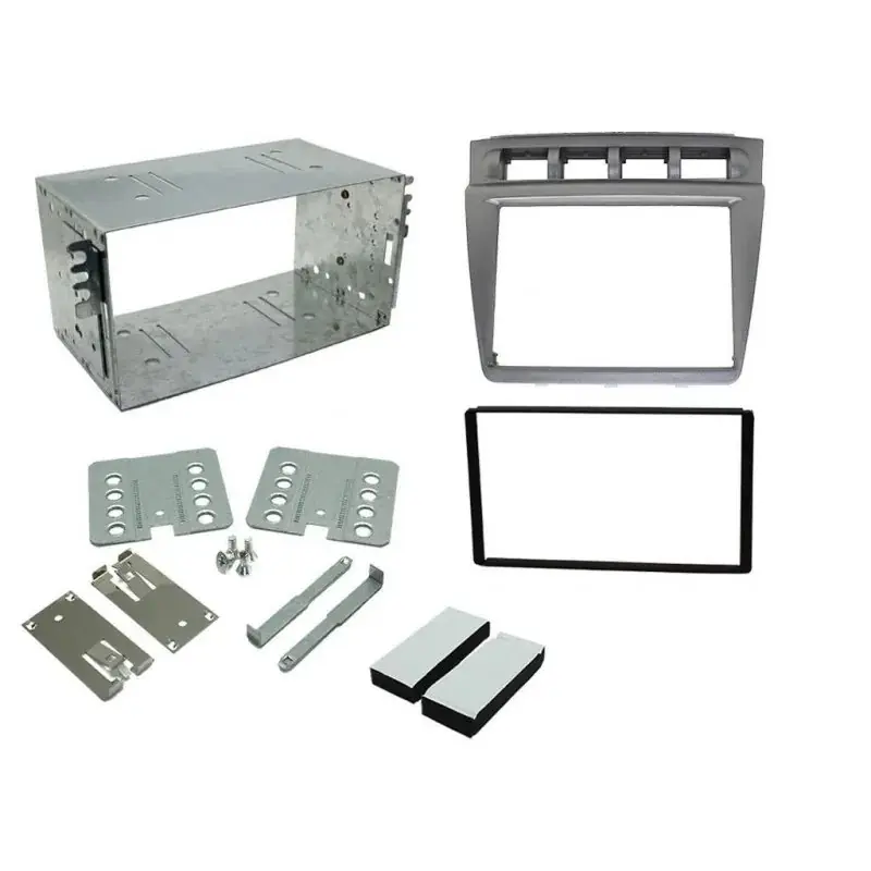 2DIN redukce pro Kia Picanto 2005-08 stříbrný Akční Nabídka