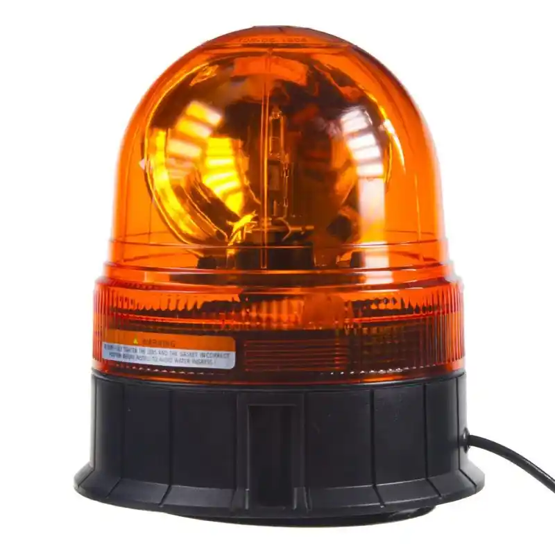 Akce Halogen maják, 12 i 24V, oranžový magnet, ECE R65