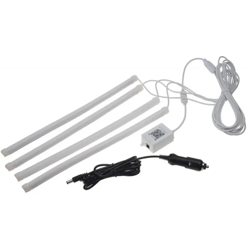 Akční Cena LED podsvětlení vnitřní RGB 12V, bluetooth, 4 pásky