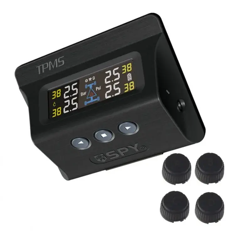 TPMS kontrola tlaku v pneumatice 4 externí čidla / solární napájení Omezená Nabídka