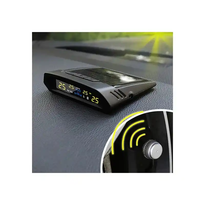 TPMS kontrola tlaku v pneumatice 4 externí čidla / solární napájení Nízká Cena