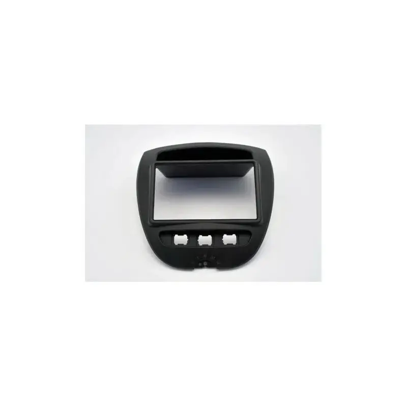 2DIN redukce pro Peugeot 107, Toyota Aygo, Citroën C1 2005-2014 černá Zlevněný