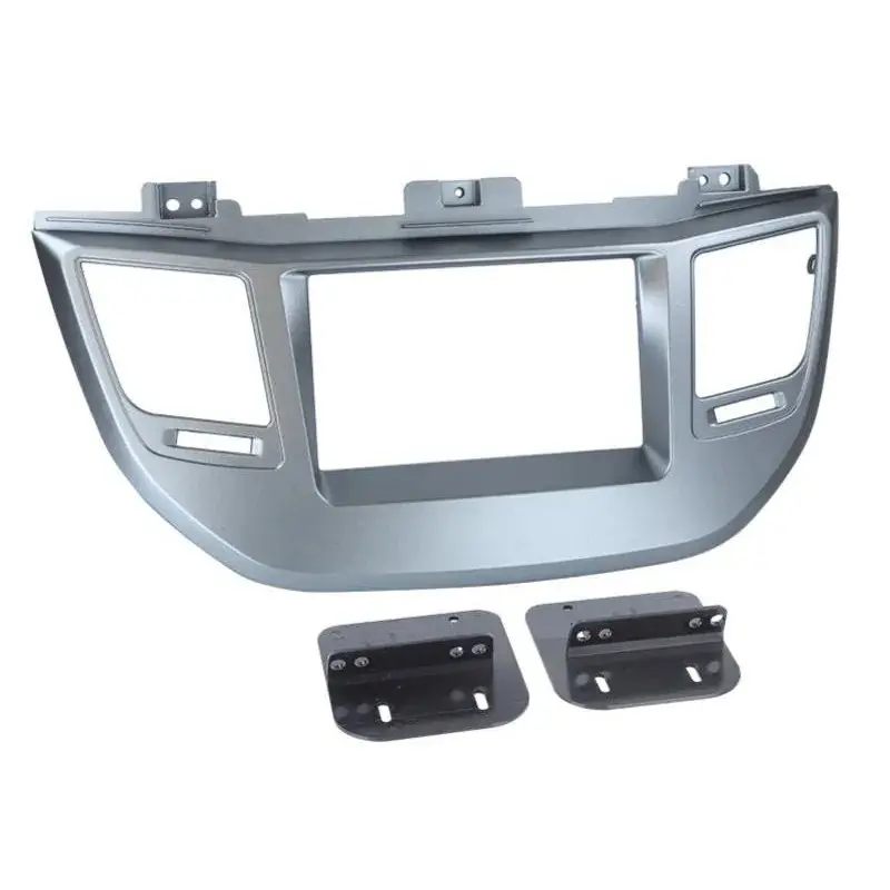 2DIN redukce pro Hyundai Tucson 2015- stříbrný Sezónní Sleva