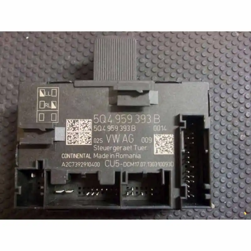 Vrácení Zdarma řídící jednotka dveří levá přední ŠKODA Octavia III 5E05Q4959393B