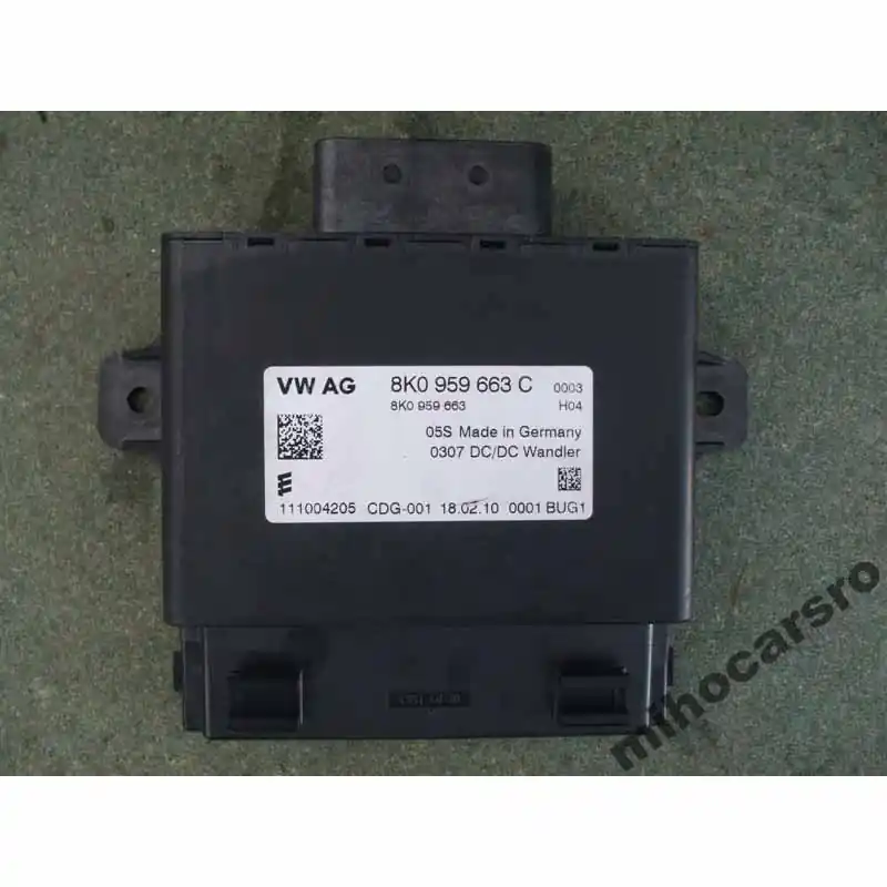 Výprodej řídící jednotka napětí AUDI A88K0959663C