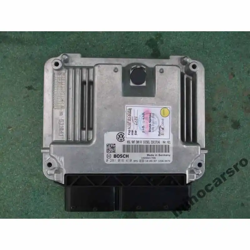 Značkový řídící jednotka motoru VW Eos 1Q0 2,0 TDI 100kW CFF03L907309R