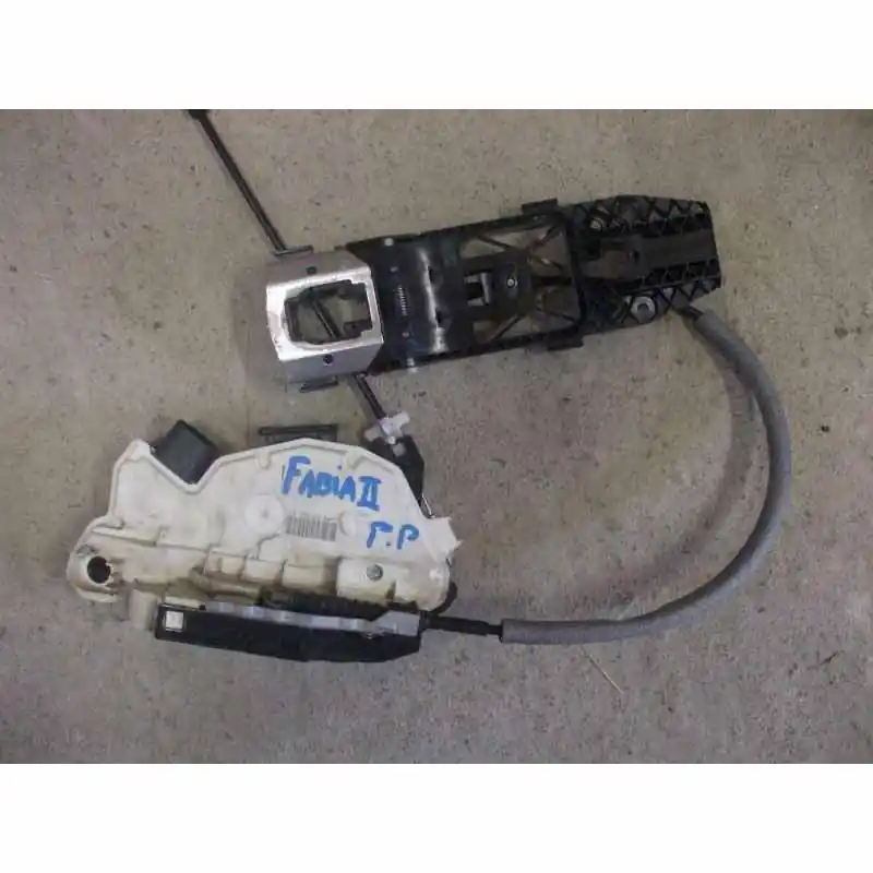 zámek dveří pravý přední ŠKODA Fabia II lift 5J05N2837016 Vysoce Kvalitní