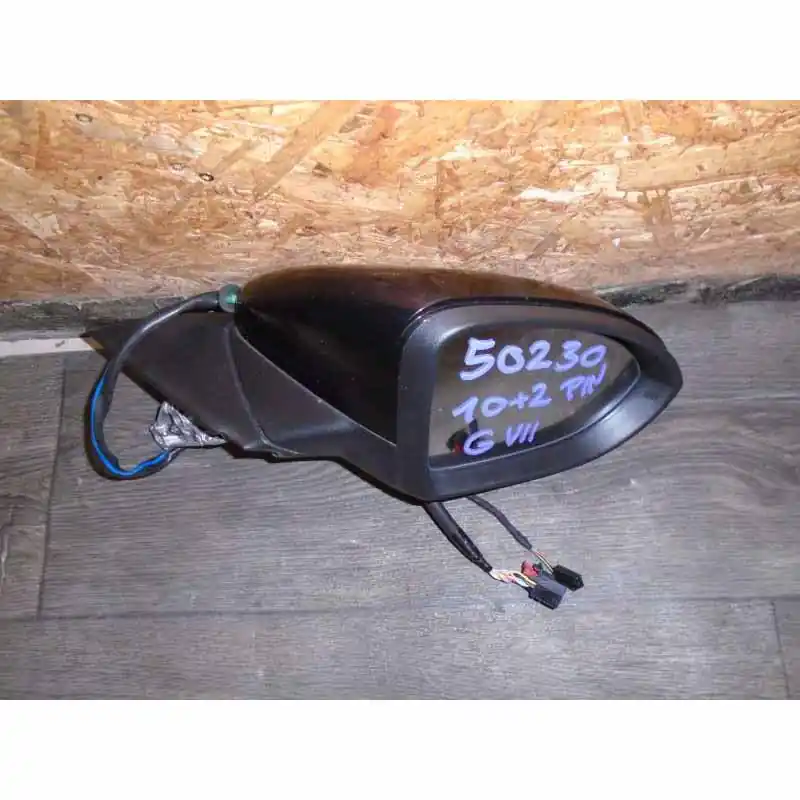 Vysoce Kvalitní zpětné zrcátko pravé 10+2 PIN VW Golf VII 5G0 lift