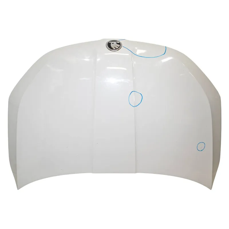 Autentický kapota ŠKODA Karoq 57A57A823155B57A823031B57A823031A - poškozená