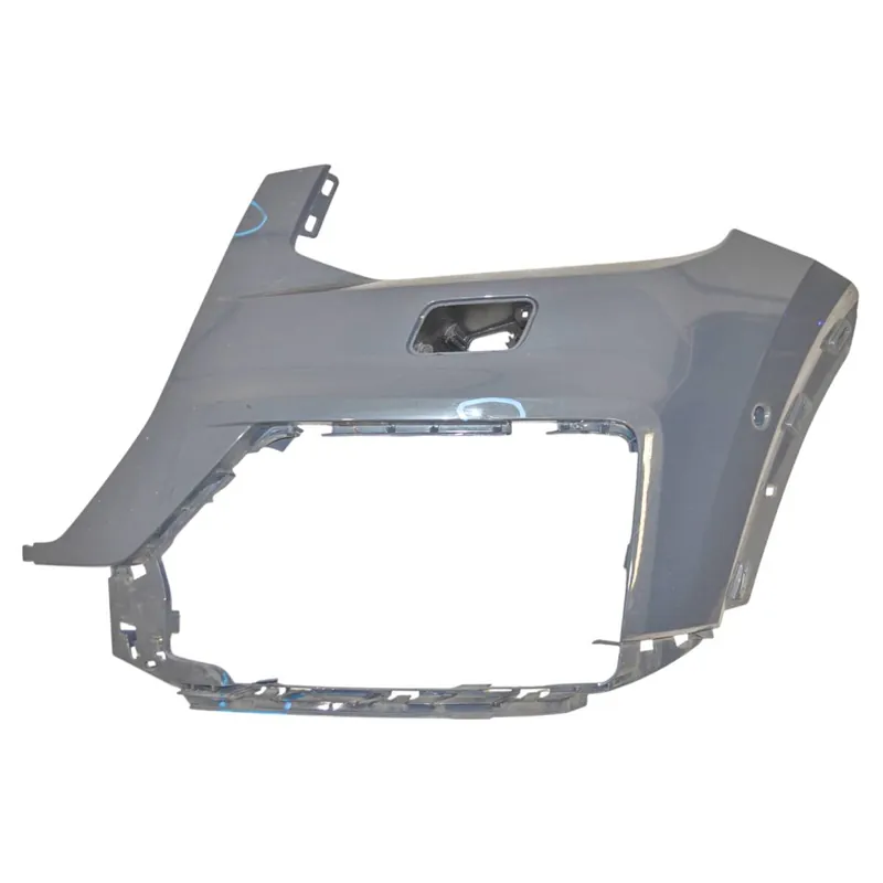 Vysoce Kvalitní nárazník přední (levá část) - PA, ostřik AUDI Q2 81A81A807437C - poškozený