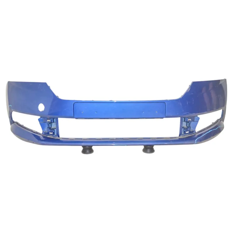 Vysoce Kvalitní nárazník přední ŠKODA Fabia III 6V0 lift6V0807221F - poškrábaný lak, poškozený