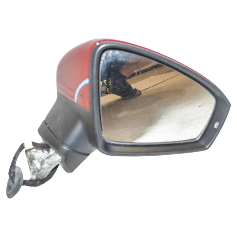 Značkový zpětné zrcátko pravé 6 PIN VW Tiguan 5NA - poškozený kryt