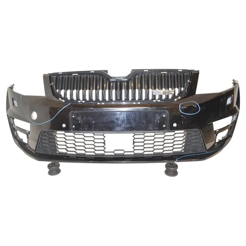 Doprava Zdarma nárazník přední - PDC, ostřik ŠKODA Octavia III 5E0 RS5E0807221F - poškozený