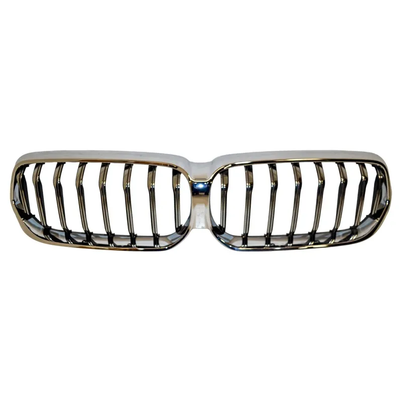 Tovární Cena maska BMW 6 G32 2017-9464246 - lehce poškrábaný chrom, poškozený držák