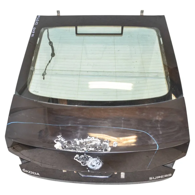 zadní páté dveře ŠKODA Superb III 3V0 sedan3V5827023A/B/D - poškozené, holé Časově Omezené