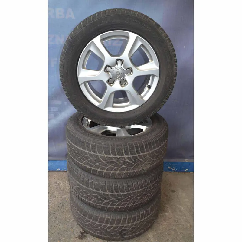 AUDI A4 8K0 sada kol 225/55 R16 7Jx16H2 ET468K0601025M8Z8 Expresní Doručení
