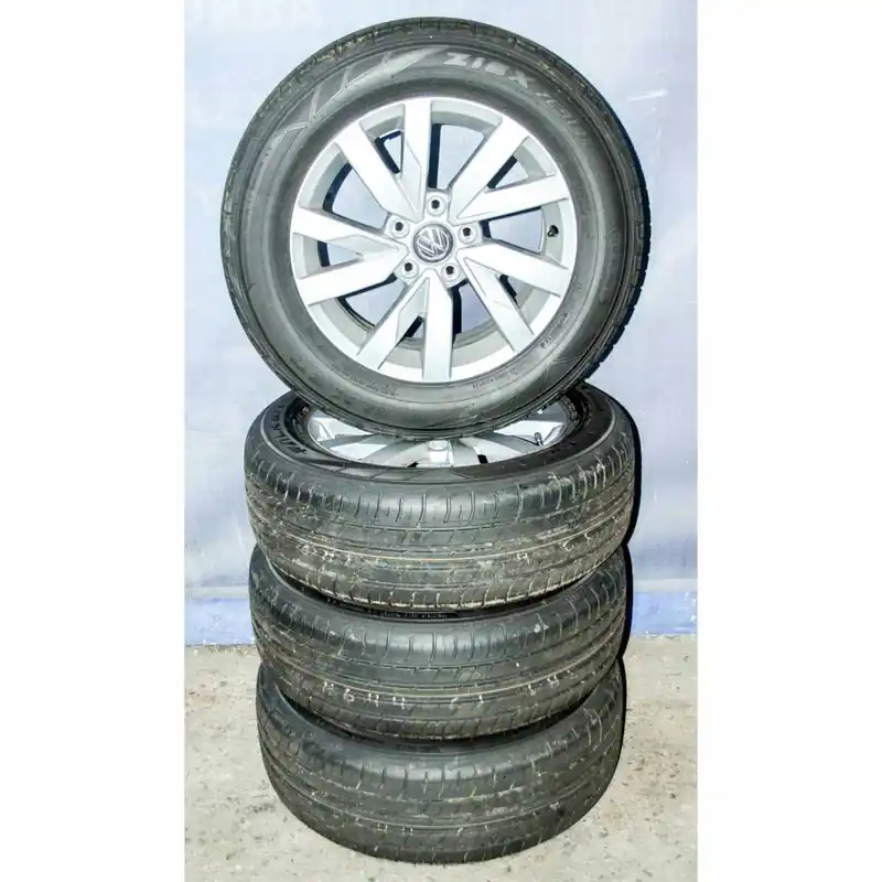 VW Passat B8 3G0 lift sada kol ARAGON s pneu 215/60 R16 6,5Jx16H2 ET413G0601025BJ8Z8 Vrácení Zdarma