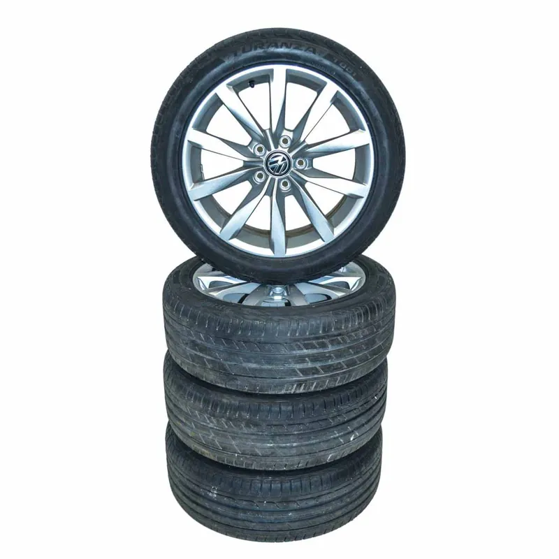 VW Golf VII 5G0 sada kol DIJON s pneu 225/45 R17 7Jx17H2 ET495G0601025CH8Z8 Bezpečná Platba