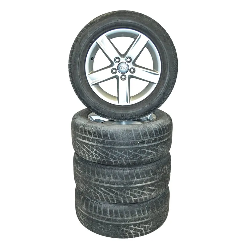 Vysoce Kvalitní AUDI A4 8K0 sada kol s pneu 225/55 R16 7Jx16H2 ET468K00714968K0071496A8Z8