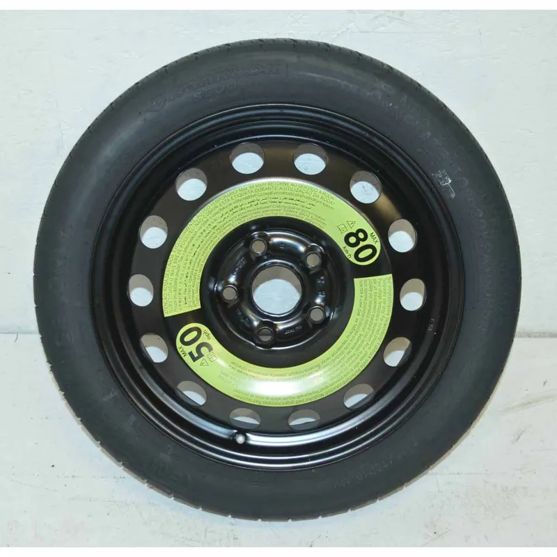 VW Golf VII 5G0 rezerva - dojezdové kolo s pneu 125/70 R16 3,5Jx16H2 ET25,5 5Q0601027BJ Akční Cena