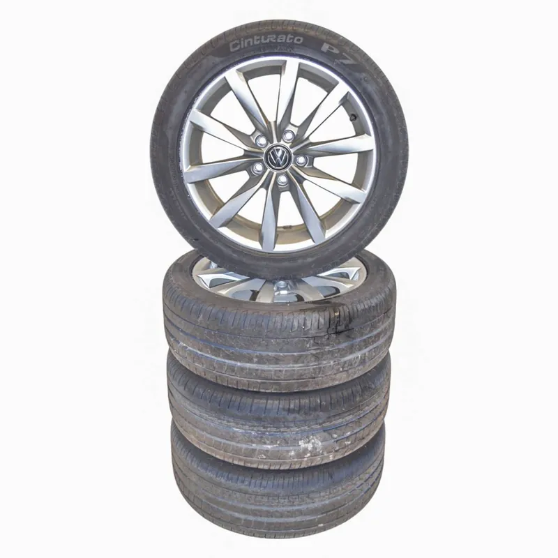 VW Golf VII 5G0 sada kol DIJON s pneu 225/45 R17 7Jx17H2 ET495G0601025CH8Z8 Nejlepší Cena