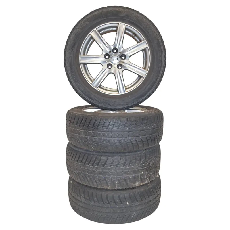 Rychlé Dodání sada kol RIAL s pneu 225/60 R17 7,5Jx17H2 ET35