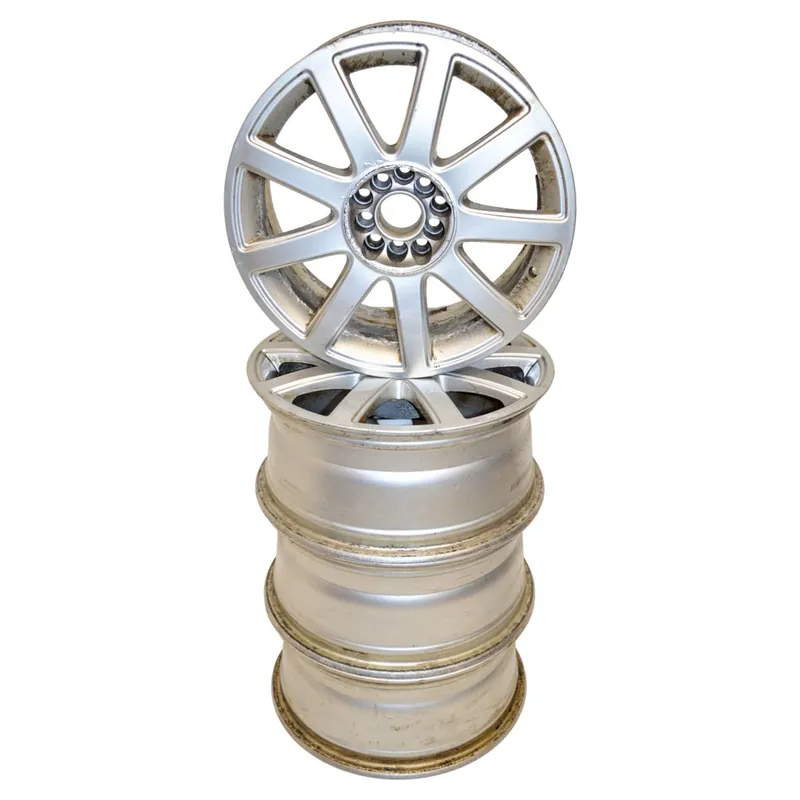 sada kol (ALU disků) 7,5Jx17H2 ET38 100-112 - všechna kola poškozená Rychlé Dodání